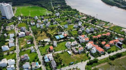 Bán đất villa thủ thiêm, thạnh mỹ lợi, thủ đức cũ. n 8x23m lg24m, 185tr/m2