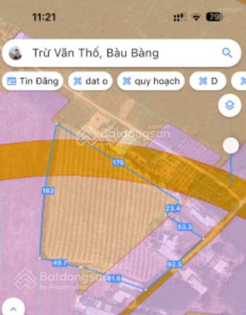 Chính chủ bán hơn 2,2ha quy hoạch mở đường đt750 kết nối kcn cây trường