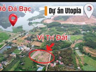 Bán gấp lô đất 80m² tiếp giáp dự án utopia rerort & villas. giá chỉ 5 triệu/m².