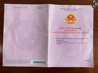 Chính chủ cần bán nền diện tích  72m2 kdc thanh yến