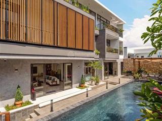 Bán siêu phẩm villa hồ bơi sát sông luxury , kdt nam việt á