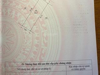 Bán 116,7m2 full thổ cư tuyệt đẹp tại khu tái định cư đồng doi, yên bài, ba vì, hà nội