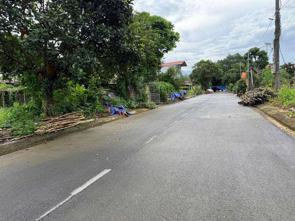 Bán 116,7m2 full thổ cư tuyệt đẹp tại khu tái định cư đồng doi, yên bài, ba vì, hà nội