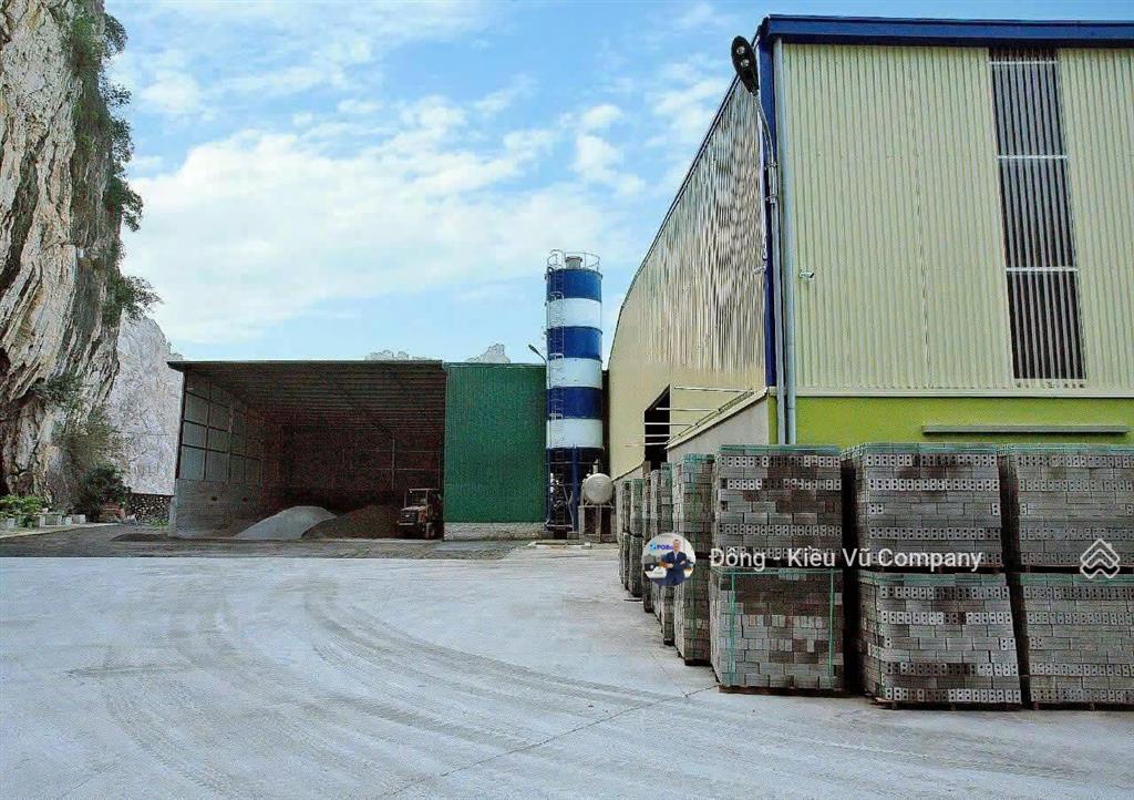 Bán nhà máy gạch không nung đầy đủ máy móc giá thanh lý tại gia viễn, ninh bình giá đầu tư