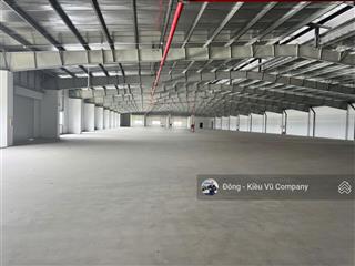 Cho thuê nhà máy sản xuất  4000m2 xưởng, 500m2 văn phòng, kcn đồng văn i, hà nam