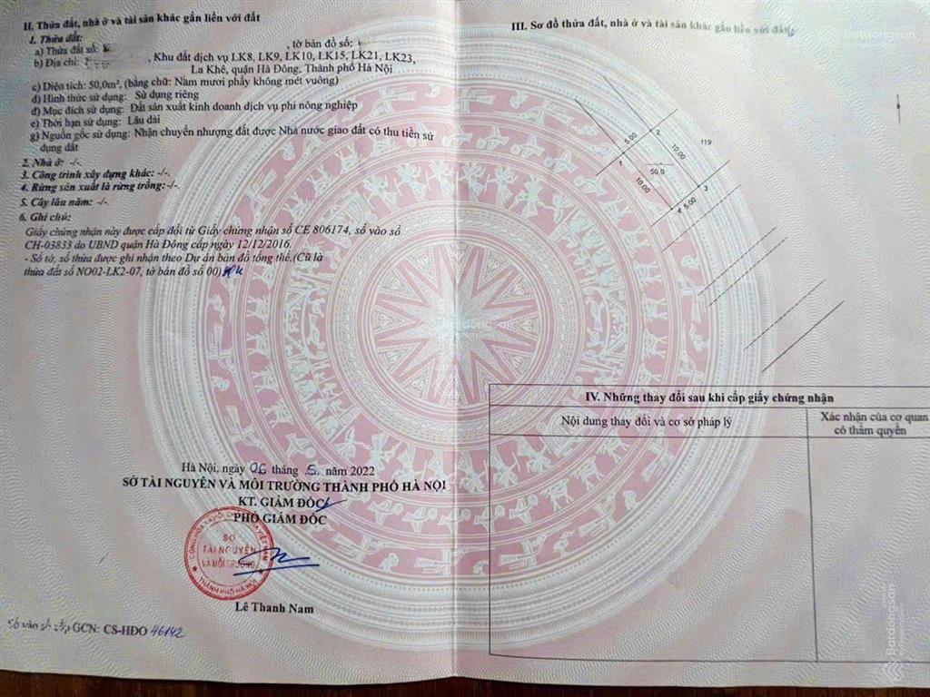 Bán nhà liền kề khu văn khê, hà đông sổ đỏ chính chủ ( 0962 991 ***)