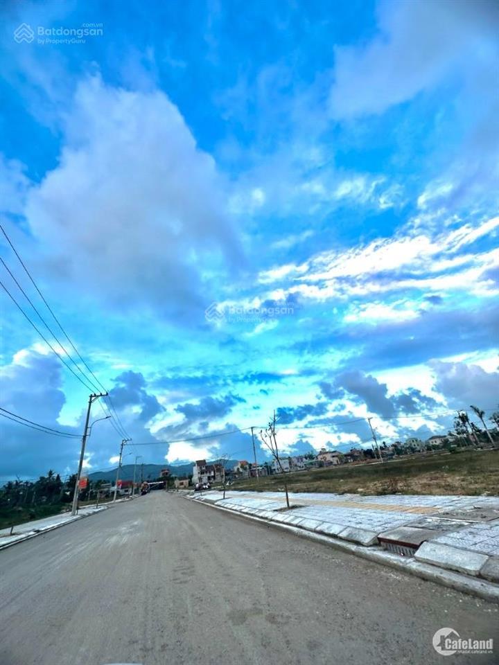 Đất nền mặt tiền chợ đầu mối trung tâm 3 huyện quế sơn, nông sơn, hiệp đức