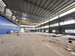 2500m kho xưởng khu ninh sở cần cho thuê, container ra vào, xuất full vat, giá 70k/m