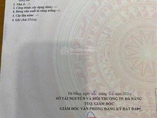 Đất đường 7m5 nguyễn thúy,cạnh hồ tùng mậu ,gần biển.s= 97m2 giá 5.75 tỷ