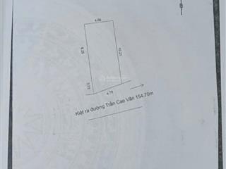 Kiệt ô tô 7m trần cao vân. đậu đổ đêm ngày khu dân trí cao không ngập lụt. s = 50m2 giá 3.69 tỷ