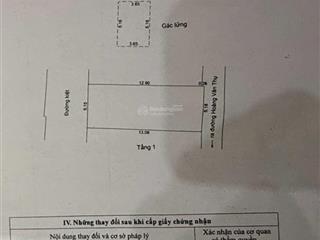 Nhà cấp 4 gác lững 2 mặt kiệt trước sau hoàng văn thụ. cách cầu rồng 200m. s= 68m2 giá 4.95 tỷ