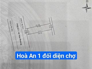 Nhà cấp 4 măt tiền đường 5m5 hoà an 1, view chợ hoà an. s= 83m2 giá 6.5 tỷ