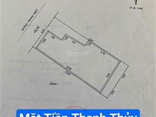 Nhà cấp 4 mặt tiền đường 7m5 thanh thủy, hải châu. s = 106m2 ngang 6.7m, giá 10 tỷ
