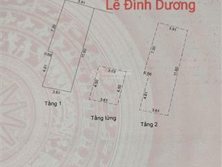 Nhà 2.5 tầng mặt tiền đường 10m5 lê đình dương, cạnh cầu rồng, nguyễn văn linh. s= 45m2 , giá11tỷ