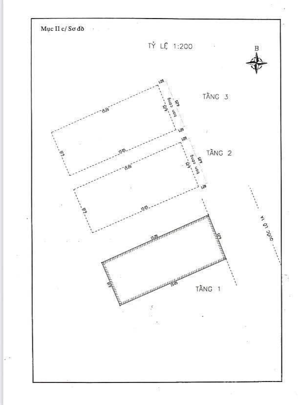 Nhà 3 tầng mặt tiền đường 33m tôn đức thắng. cạnh chợ hòa khánh. s = 94m2 ngang 6.25m giá 13.5 tỷ