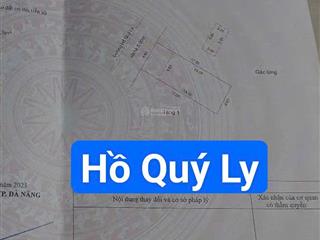 Mặt tiền đường 10m5 hồ quý ly, hoà minh, gần biển. s= 113m2 ngang 6.6m giá 12.5 tỷ