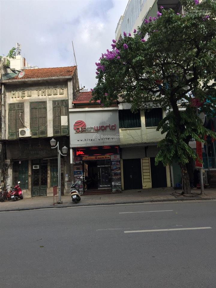 Chính chủ bán nhà mặt phố huế, hàng bài, sổ 190m2, mặt tiền 7m, 1 sổ chủ, giá 131 tỷ