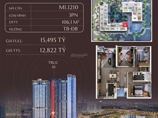Nóng bỏng tay  the matrix one  căn góc  3 ngủ  vị trí đẹp  giá đầu tư
