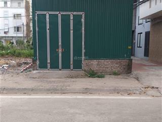 Cho thuê kho, xưởng khu vực yên sở, hoàng mai  90m2, mt 6m, container đỗ cửa