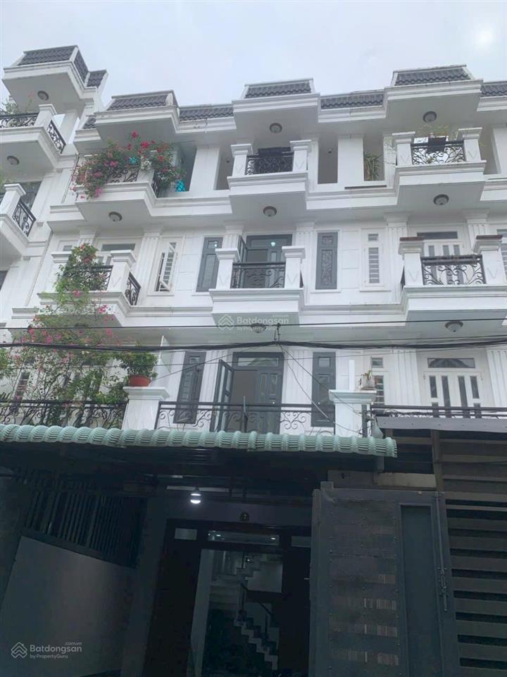 Bán nhà 1 trệt 3 lầu thạnh xuân 25, q12. dt 4 x 13.5m