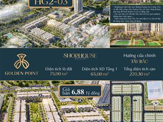 Bán căn goldent point đồng hòa kiến an  hải phòng
