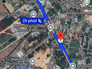 Bán 4,2 sào và 7,7 sào mặt tiền quốc lộ 51 an phước, long thành  cơ hội đầu tư vàng sở hữu