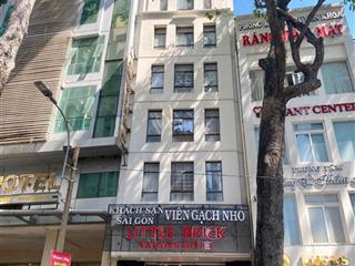 Bán khách sạn 44 phòng, mặt tiền bùi thị xuân, 5.33x22, hầm 12 lầu, có thể cho thuê được 350tr/th