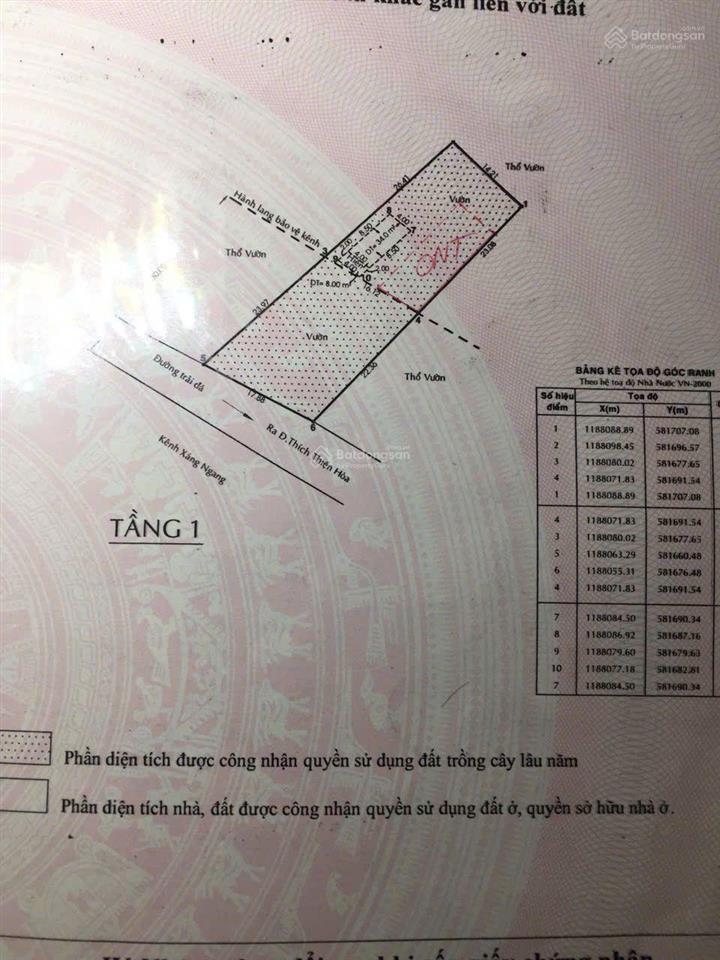 Bán nhà đất 748m2 có thổ cư view sông mát mẻ xã lê minh xuân