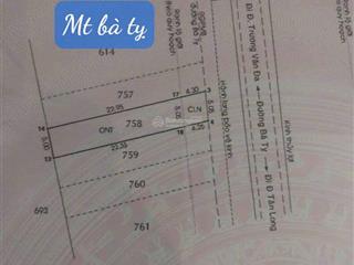 Bán 10 nên mt bà tỵ xã tân nhựt bình chánh đường đang làm 12m