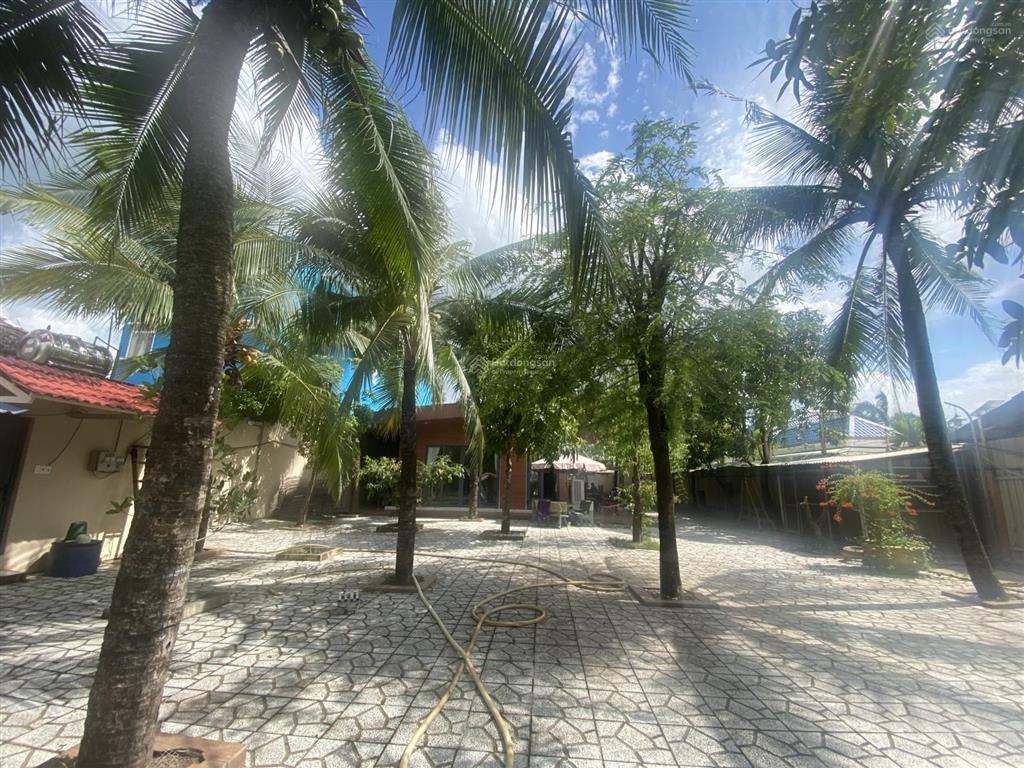 Bán biệt thự nhà vườn 1200m2 thổ cư 2 mặt tiền xã tân nhựt