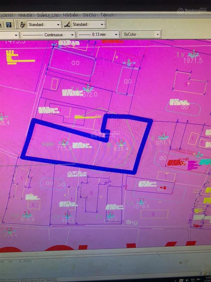 Bán đất dân cư 1.258m2 giá tốt cho nhà đầu tư