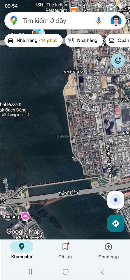 Đất biệt thự view sông khu euro village 1, dt 252 m2 giá 260 tr/m2, hai mặt tiền,  0935 121 ***