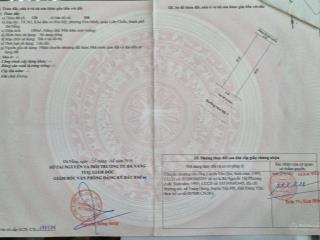 Bán đất đường hòa mỹ 1 sát tôn đức thắng dt 100 m2 giá 5,05 tỷ  0935 121 ***