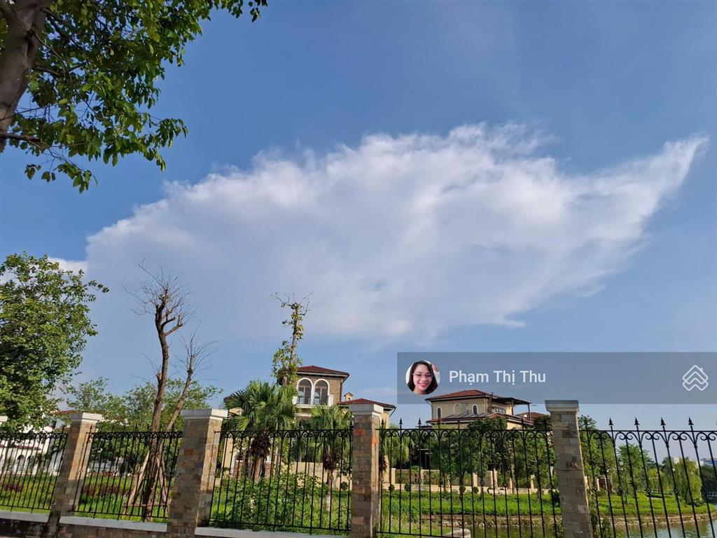 Bán biệt thự nam an khánh, hoài đức phía đường 60m 200 m2. 3 tầng siêu đẹp. 45 tỷ vào ở luôn