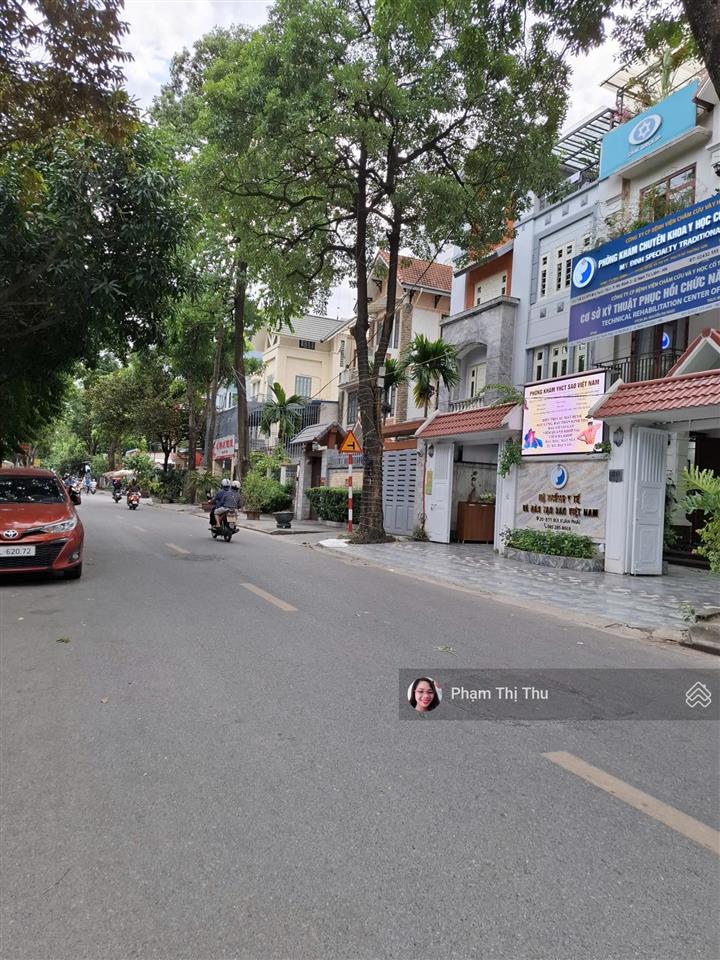 Bán biệt thự lô góc đường bùi xuân phái, kđt mỹ đình 2200m2. mt12m. đường siêu to thoáng. 71 tỷ