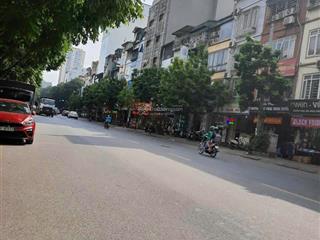 Bán đất mặt phố thọ tháp, dịch vọng hậu, cầu giấy 130m2. mt 7.2m. phù hợp xây 9 tầng. 75 tỷ tl