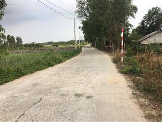 Bán đất mặt tiền rạch láng the, xã tân thạnh tây