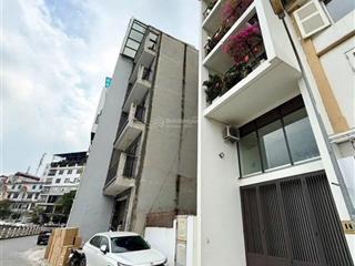 Nhà view hồ  sống hưởng thụ  xây 8 tầng  thang máy  gara ô tô  dt 52m2