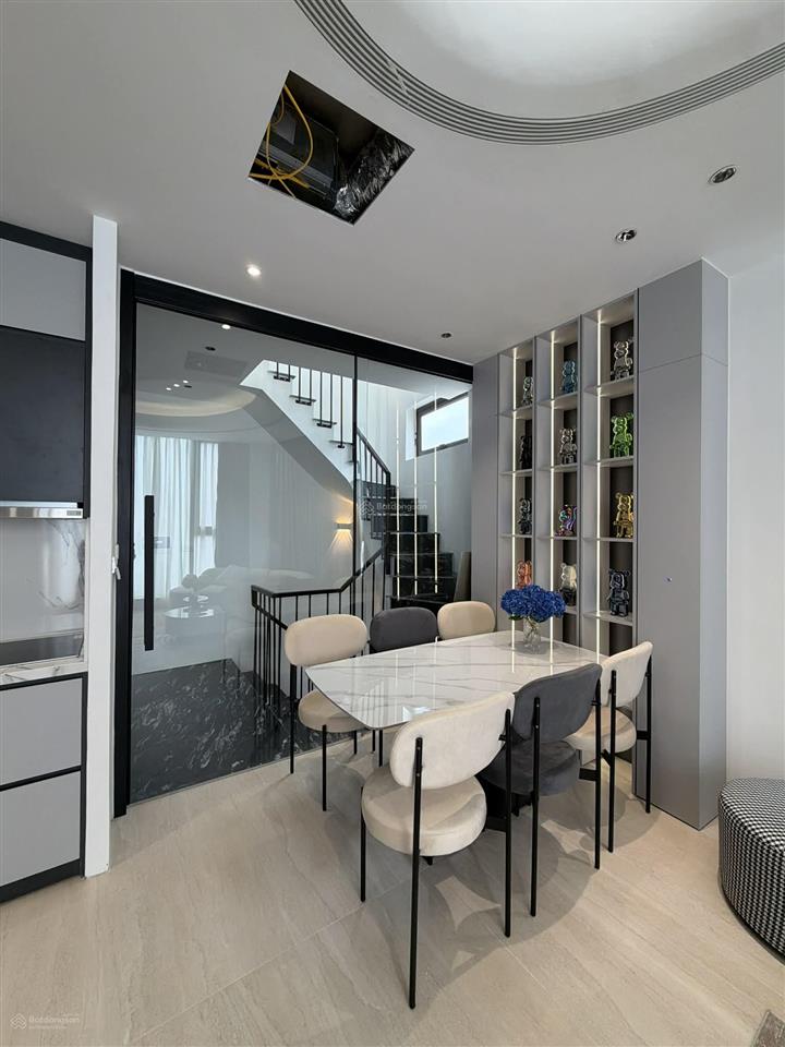 Thông số lý tưởng  nhà 38m2  lô góc  6 tầng thang máy  gara  sát cạnh đường hồng tiến 40m