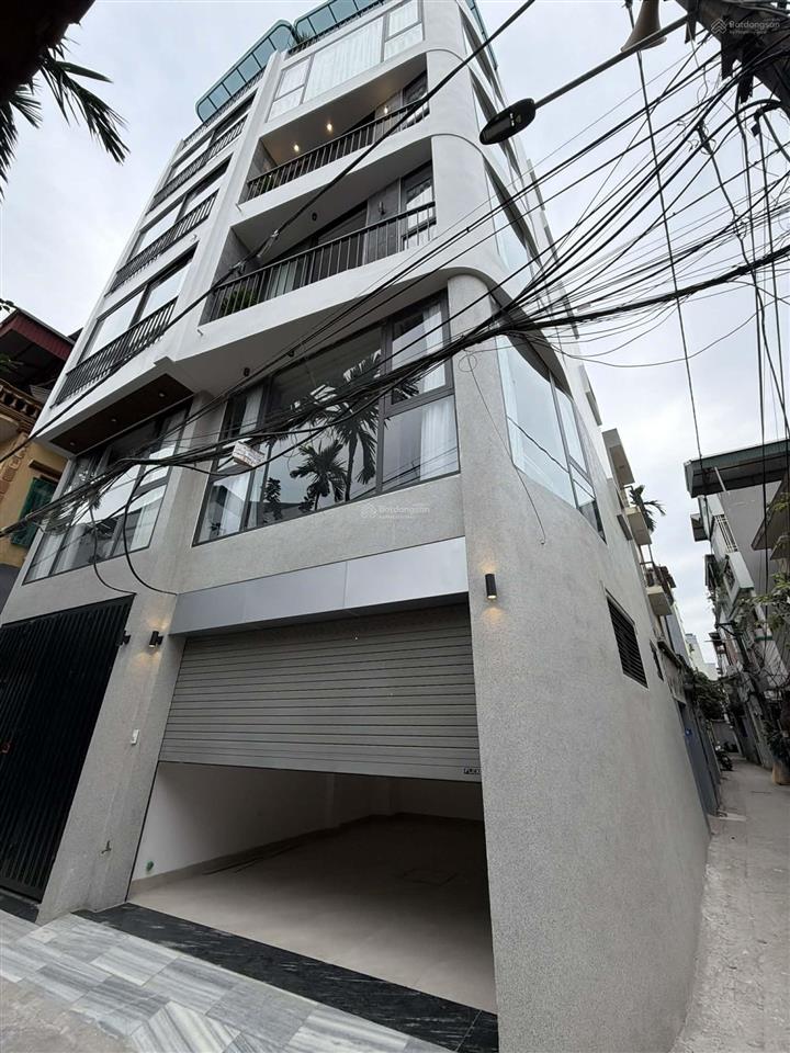 Thông số lý tưởng  nhà 38m2  lô góc  6 tầng thang máy  gara  sát cạnh đường hồng tiến 40m