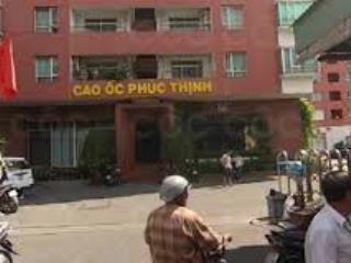 Cho thuê chung cư phúc thịnh đường cao đạt, p1, q. 5. dt 86mv. 2pn, wc. lầu cao view đẹp