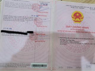 Chính chủ cần bán gấp lô đất thổ cư ở hoà khánh đông dt 159m2, sổ hồng riêng