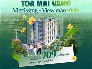 Chỉ cần 160 triệu sở hữu ngay căn hộ bàn giao full nội thất, bank hỗ trợ 80%, ls 5.9%