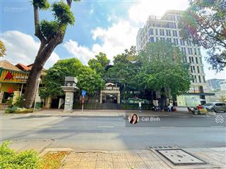 Bán nhà lõi trung tâm q3 mt pasteur, phường 6, quận 3, dt 22 x 27m, kc hầm 4t