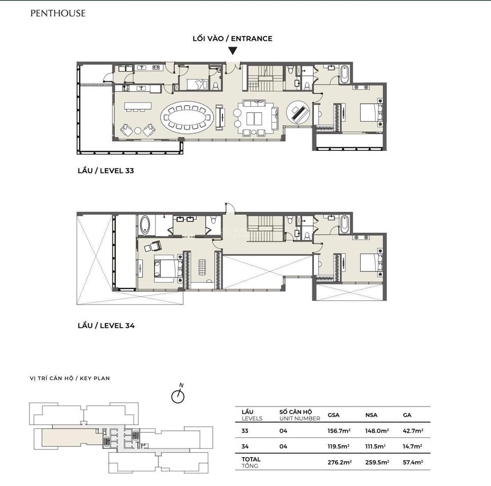 Duy nhất căn penthouse duplex tại quận 2  dự án masterise lumiere riverside