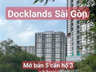 Hàng chủ đầu tư có sổ 3 phòng docklands sài gòn quận 7 trả 30% nhận nhà thanh 0914 163 ***