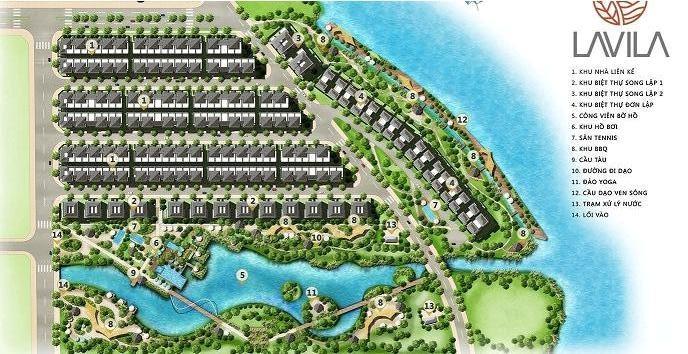 Bán gấp biệt thự liền kề lavila giá 12,2 tỷ.  0932 125 *** thủy