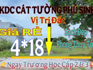 Chủ kẹt tiền hạ giá bán lỗ gần 300tr mua 1,35tỷ nay bán 1,07tỷ dt  4*18=72m2 shr gần trường học ạ