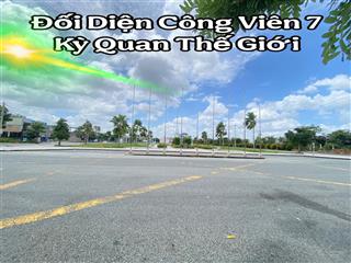 Cát tường phú sinh bán đất đối diện công viên 7 kỳ quan thế giới chủ kẹt tiền hạ bán lỗ hơn 500t