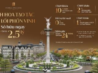 Chỉ từ 3,5 tỉ ck 13,5% sỡ hữu ngay shophouse mặt tiền 5m kiến trúc châu âu